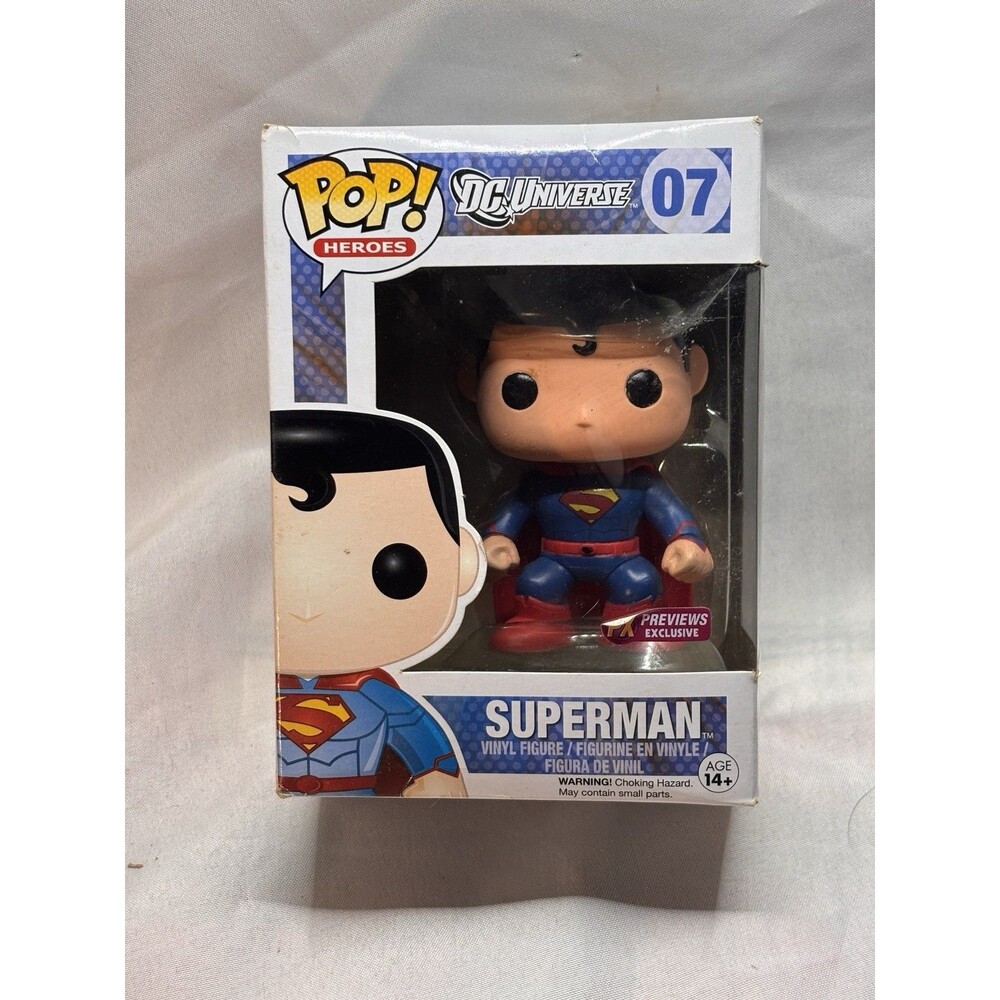 Funko Pop! Vinyl: Superman 07 DC Universe Super Heroes Figure